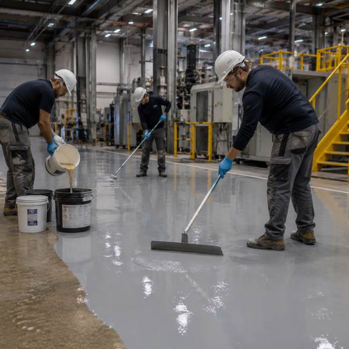 Aplicación de Resinas Industriales en Girona